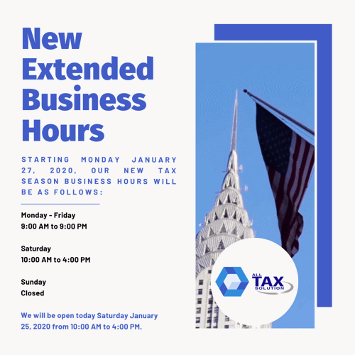 New Extended Business Hours