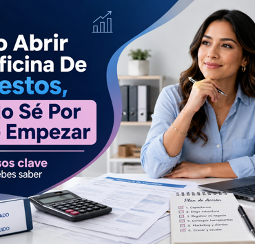 Quiero Abrir Una Oficina De Impuestos, Pero No Sé Por Dónde Empezar.
